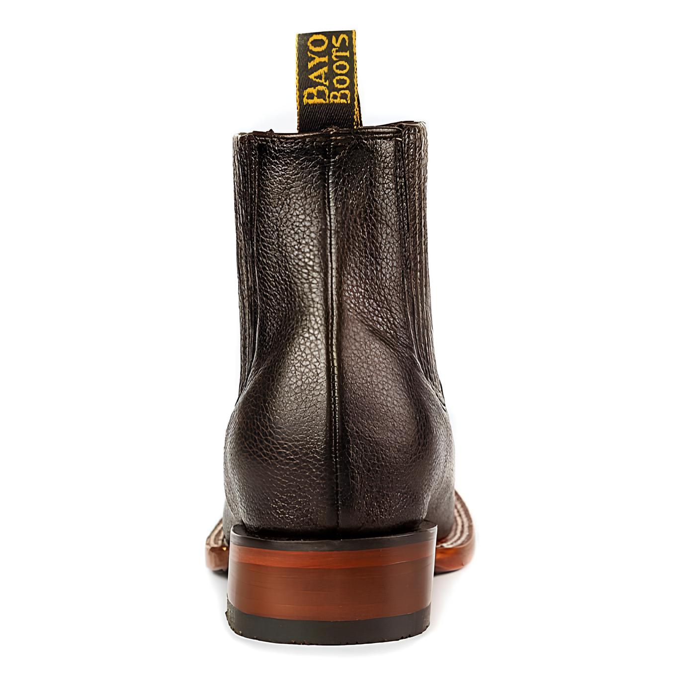 Kit Bota Masculina Ortopédica Force em 100% Couro Bovino + Cinto Country, Boné Modão e Carteira GRÁTIS - Imagem 6